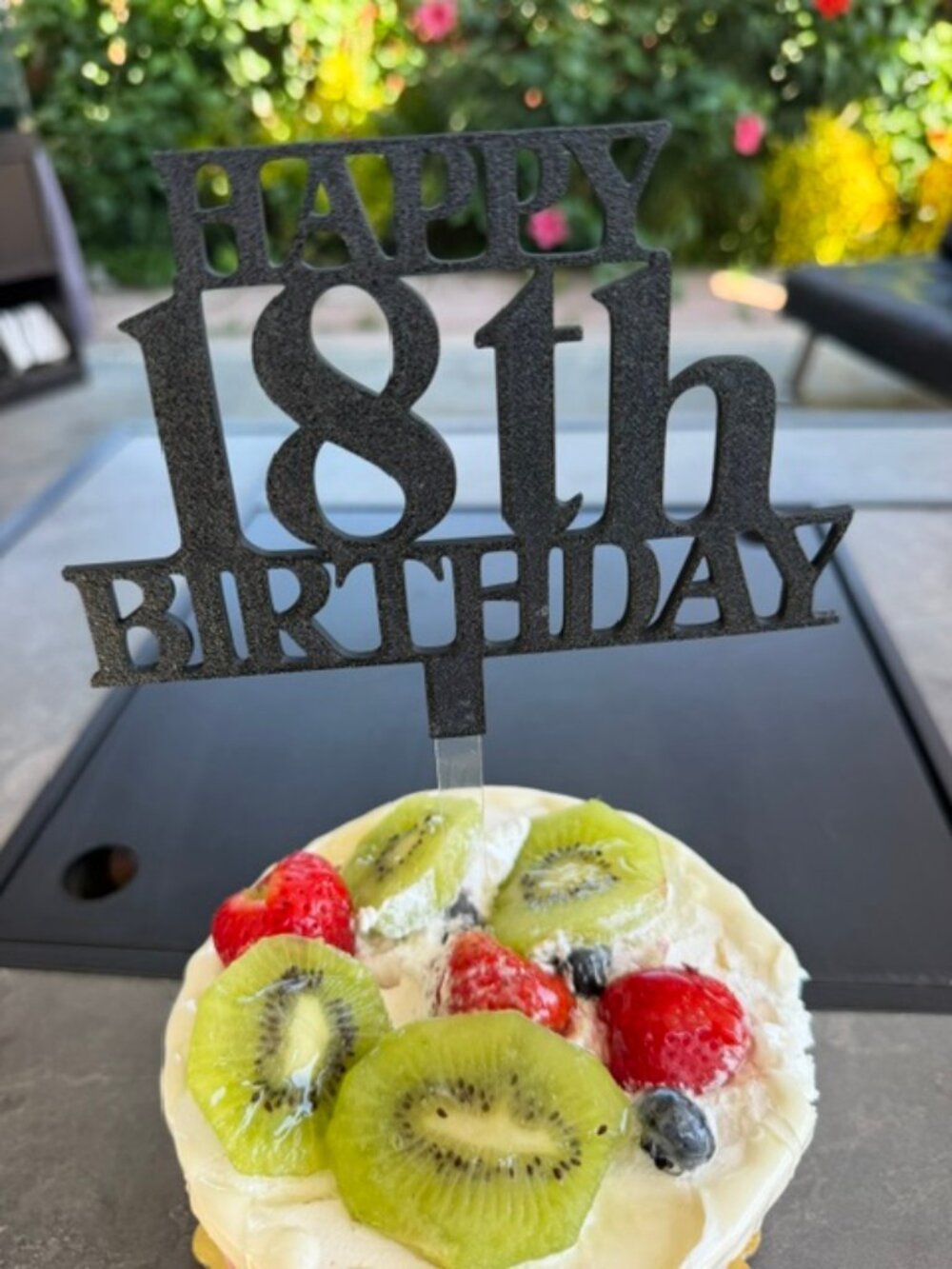 Happy 18th Birthday Cake Topper